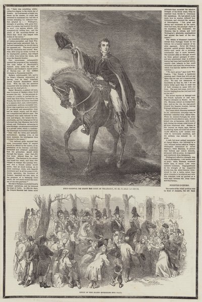 وفاة دوق ويلينغتون بواسطة John Gilbert